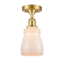 Innovations Lighting Ellery 1 Light Semi-Flush Mount Part Of The Ballston Collection 516-1C-SG-G391-LED