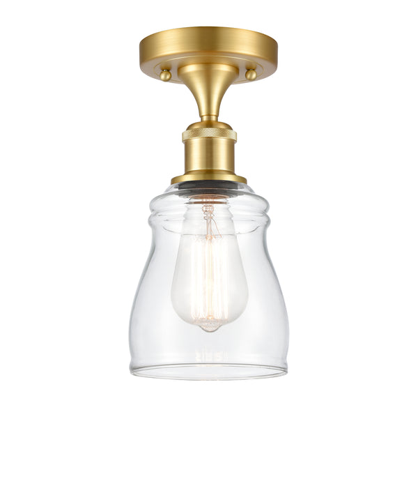 Innovations Lighting Ellery 1 Light Semi-Flush Mount Part Of The Ballston Collection 516-1C-SG-G392-LED