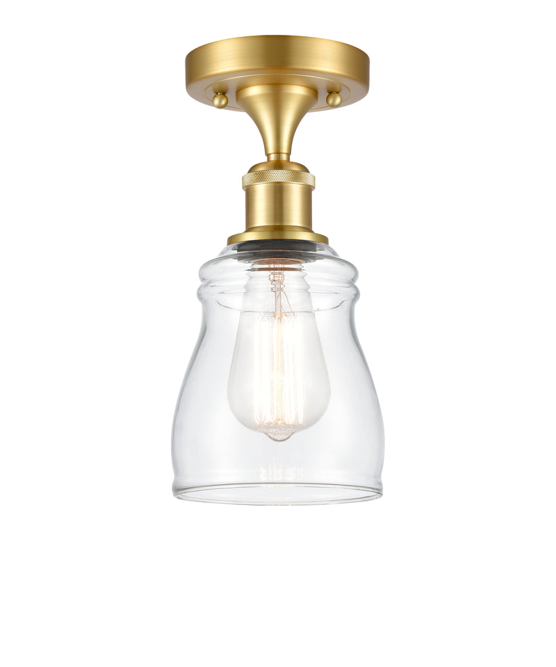 Innovations Lighting Ellery 1 Light Semi-Flush Mount Part Of The Ballston Collection 516-1C-SG-G392-LED