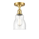 Innovations Lighting Ellery 1 Light Semi-Flush Mount Part Of The Ballston Collection 516-1C-SG-G394
