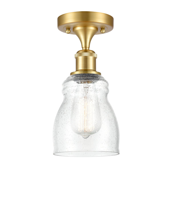 Innovations Lighting Ellery 1 Light Semi-Flush Mount Part Of The Ballston Collection 516-1C-SG-G394-LED