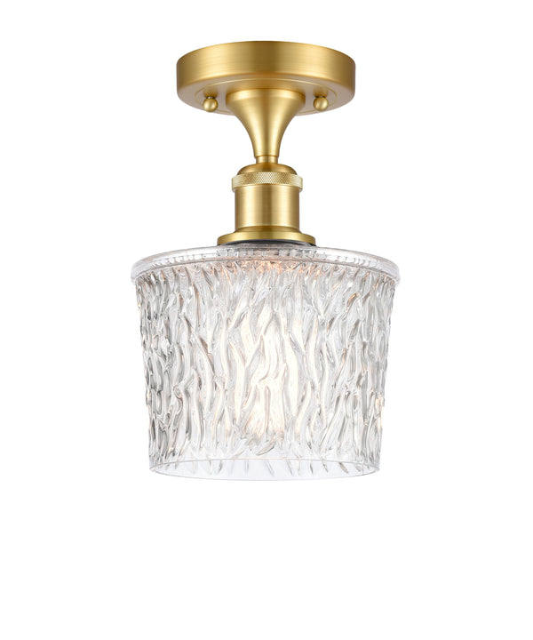 Innovations Lighting Niagra 1 Light Semi-Flush Mount Part Of The Ballston Collection 516-1C-SG-G402-LED