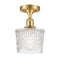 Innovations Lighting Niagra 1 Light Semi-Flush Mount Part Of The Ballston Collection 516-1C-SG-G402-LED