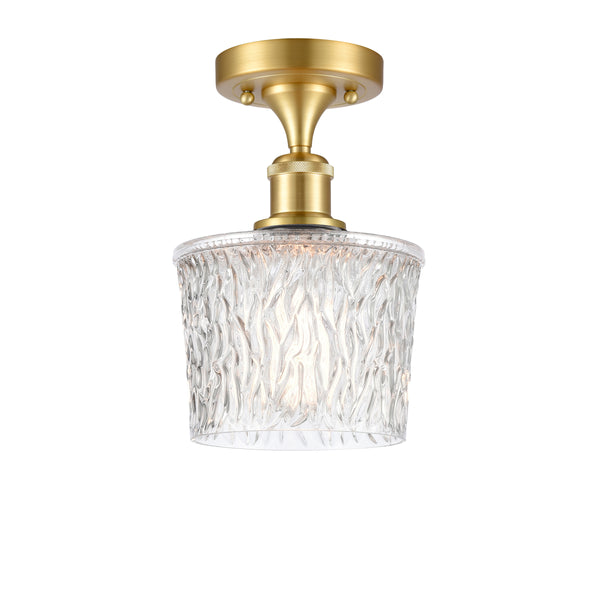 Innovations Lighting Niagra 1 Light Semi-Flush Mount Part Of The Ballston Collection 516-1C-SG-G402