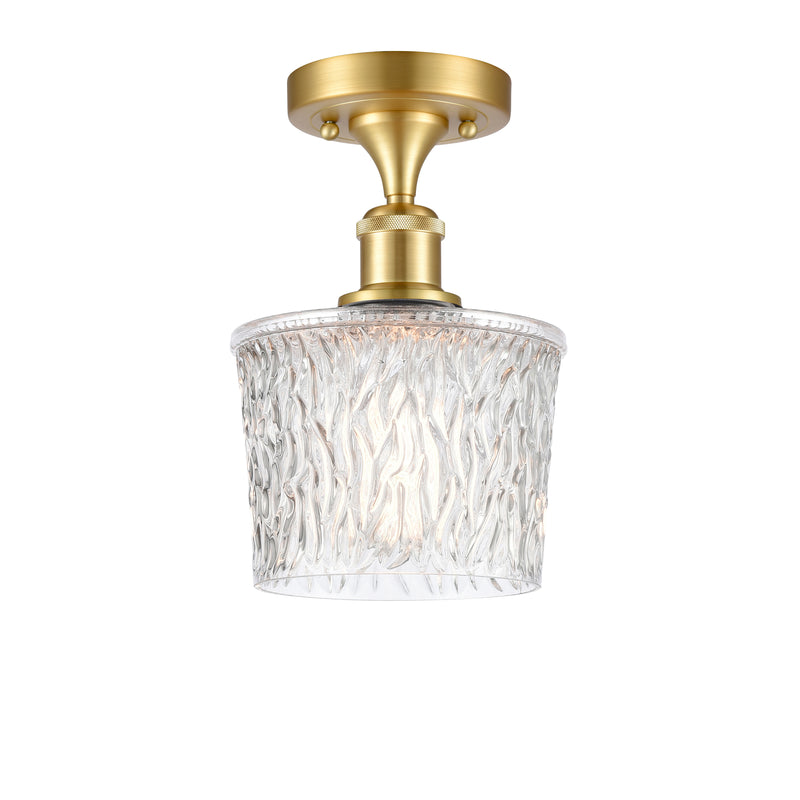 Innovations Lighting Niagra 1 Light Semi-Flush Mount Part Of The Ballston Collection 516-1C-SG-G402