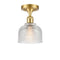 Innovations Lighting Dayton 1 Light Semi-Flush Mount Part Of The Ballston Collection 516-1C-SG-G412