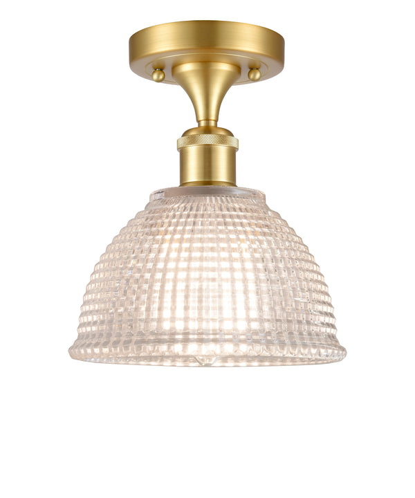 Innovations Lighting Arietta 1 Light Semi-Flush Mount Part Of The Ballston Collection 516-1C-SG-G422-LED