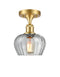 Innovations Lighting Fenton 1 Light Semi-Flush Mount Part Of The Ballston Collection 516-1C-SG-G92-LED