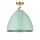 Innovations Lighting Plymouth Dome 1 Light" Semi-Flush Mount 516-1C-SG-MBD-16-SF