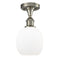 Innovations Lighting Belfast 1 Light Flush Mount Part Of The Ballston Collection 516-1C-SN-G101
