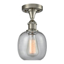 Innovations Lighting Belfast 1 Light Flush Mount Part Of The Ballston Collection 516-1C-SN-G104