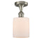 Innovations Lighting Cobbleskill 1 Light Semi-Flush Mount Part Of The Ballston Collection 516-1C-SN-G111
