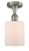 Innovations Lighting Cobbleskill 1 Light Semi-Flush Mount Part Of The Ballston Collection 516-1C-SN-G111-LED