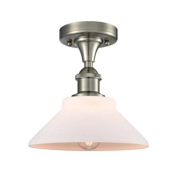 Innovations Lighting Orwell 1 Light Flush Mount Part Of The Ballston Collection 516-1C-SN-G131