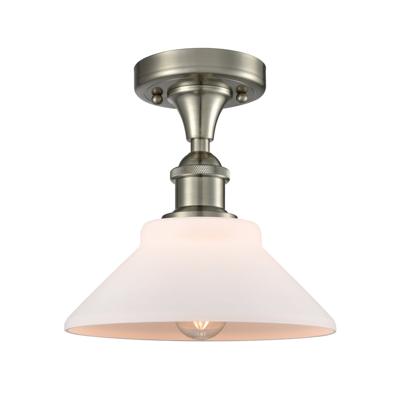 Innovations Lighting Orwell 1 Light Flush Mount Part Of The Ballston Collection 516-1C-SN-G131