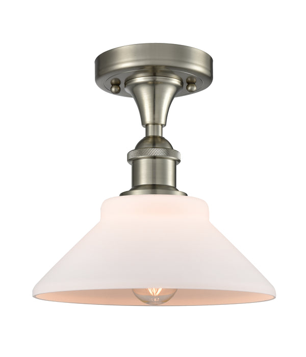 Innovations Lighting Orwell 1 Light Flush Mount Part Of The Ballston Collection 516-1C-SN-G131-LED
