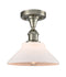 Innovations Lighting Orwell 1 Light Flush Mount Part Of The Ballston Collection 516-1C-SN-G131-LED