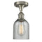Innovations Lighting Caledonia 1 Light Flush Mount Part Of The Ballston Collection 516-1C-SN-G257