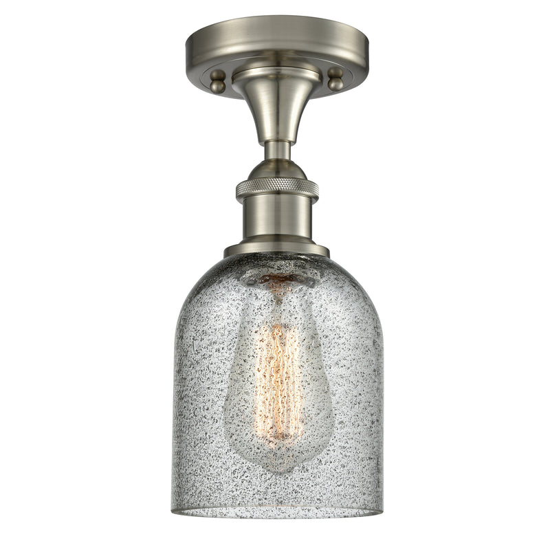 Innovations Lighting Caledonia 1 Light Flush Mount Part Of The Ballston Collection 516-1C-SN-G257
