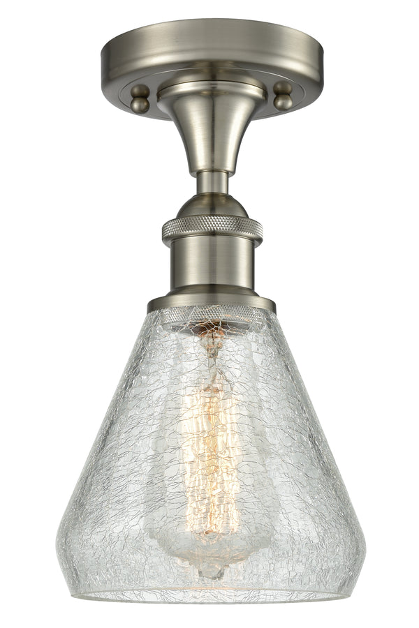 Innovations Lighting Conesus 1 Light Flush Mount Part Of The Ballston Collection 516-1C-SN-G275-LED
