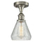 Innovations Lighting Conesus 1 Light Flush Mount Part Of The Ballston Collection 516-1C-SN-G275