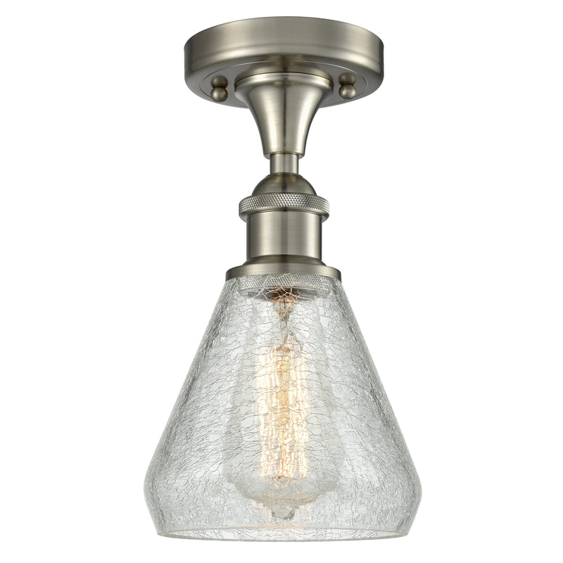 Innovations Lighting Conesus 1 Light Flush Mount Part Of The Ballston Collection 516-1C-SN-G275