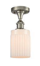 Innovations Lighting Hadley 1 Light Semi-Flush Mount Part Of The Ballston Collection 516-1C-SN-G341-LED
