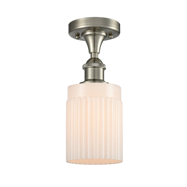 Innovations Lighting Hadley 1 Light Semi-Flush Mount Part Of The Ballston Collection 516-1C-SN-G341