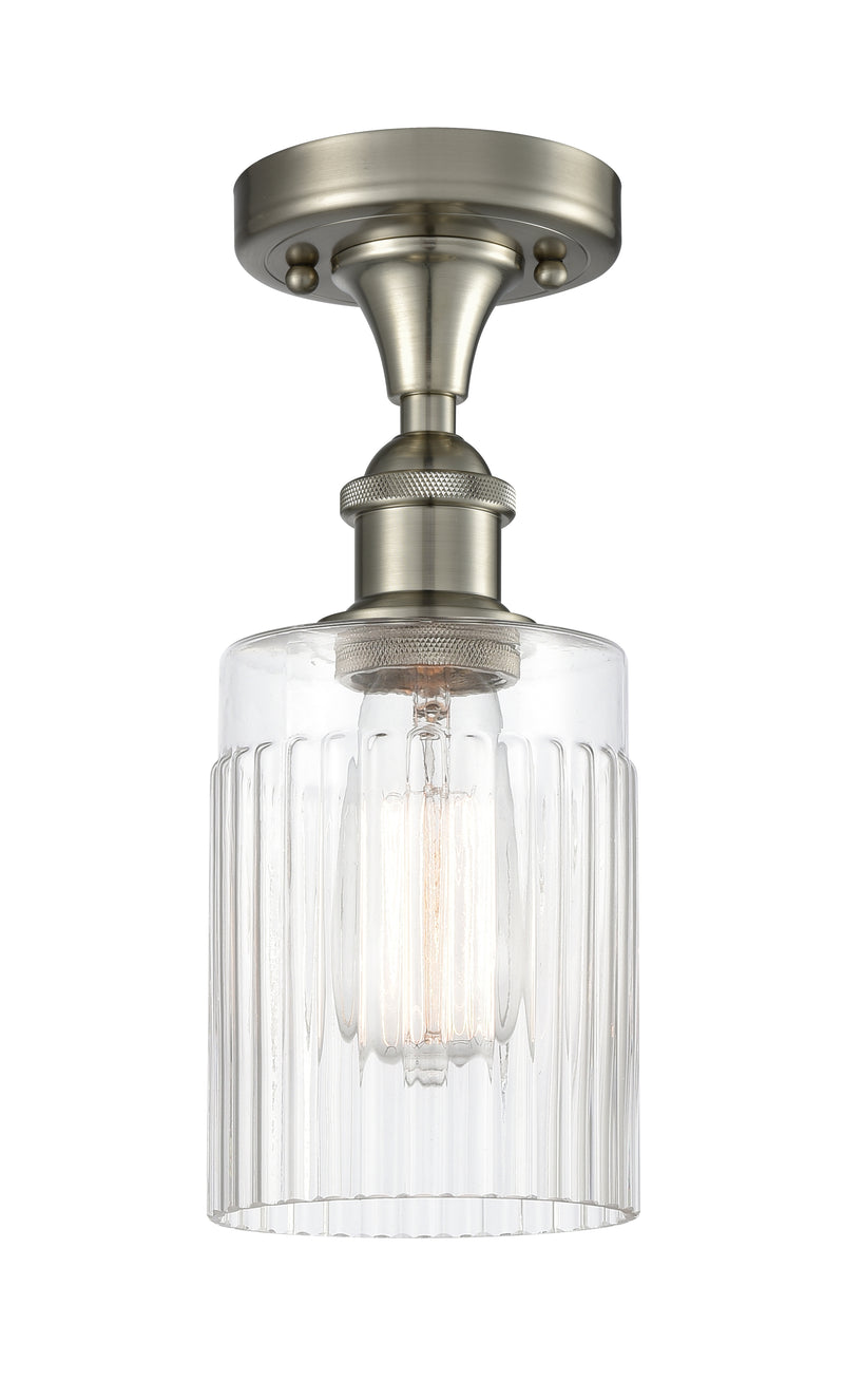 Innovations Lighting Hadley 1 Light Semi-Flush Mount Part Of The Ballston Collection 516-1C-SN-G342-LED