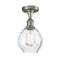 Innovations Lighting Small Waverly 1 Light Semi-Flush Mount Part Of The Ballston Collection 516-1C-SN-G362