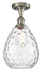 Innovations Lighting Large Waverly 1 Light Semi-Flush Mount Part Of The Ballston Collection 516-1C-SN-G372-LED