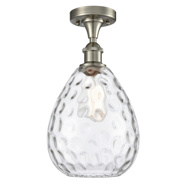 Innovations Lighting Large Waverly 1 Light Semi-Flush Mount Part Of The Ballston Collection 516-1C-SN-G372