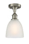 Innovations Lighting Castile 1 Light Flush Mount Part Of The Ballston Collection 516-1C-SN-G381-LED