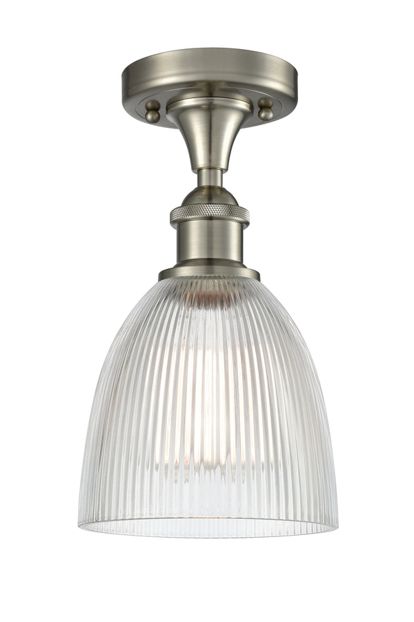Innovations Lighting Castile 1 Light Flush Mount Part Of The Ballston Collection 516-1C-SN-G382-LED