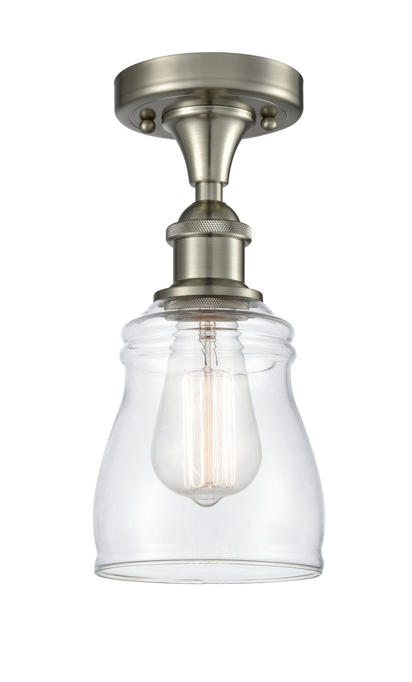 Innovations Lighting Ellery 1 Light Semi-Flush Mount Part Of The Ballston Collection 516-1C-SN-G392-LED