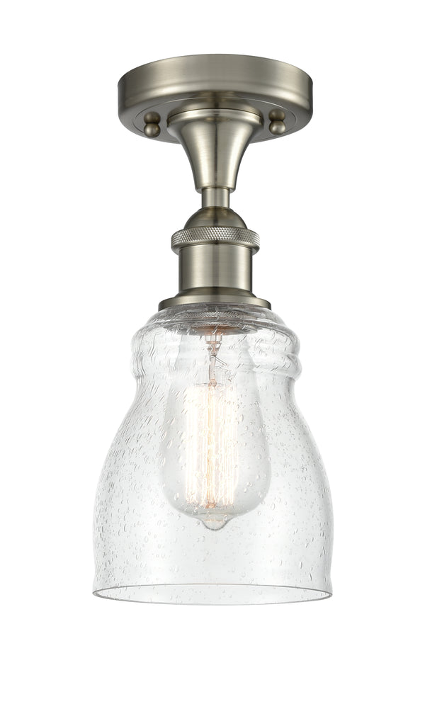 Innovations Lighting Ellery 1 Light Semi-Flush Mount Part Of The Ballston Collection 516-1C-SN-G394-LED