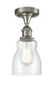 Innovations Lighting Ellery 1 Light Semi-Flush Mount Part Of The Ballston Collection 516-1C-SN-G394-LED