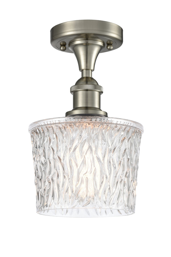 Innovations Lighting Niagra 1 Light Semi-Flush Mount Part Of The Ballston Collection 516-1C-SN-G402-LED