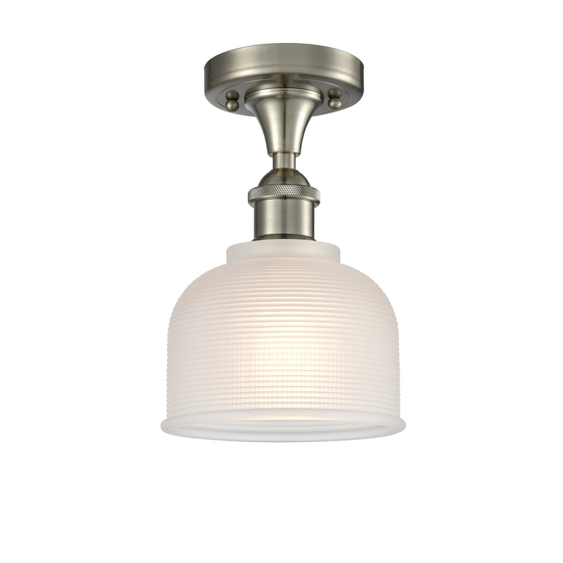 Innovations Lighting Dayton 1 Light Flush Mount Part Of The Ballston Collection 516-1C-SN-G411