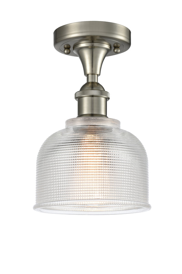 Innovations Lighting Dayton 1 Light Flush Mount Part Of The Ballston Collection 516-1C-SN-G412-LED