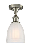 Innovations Lighting Brookfield 1 Light Semi-Flush Mount Part Of The Ballston Collection 516-1C-SN-G441-LED