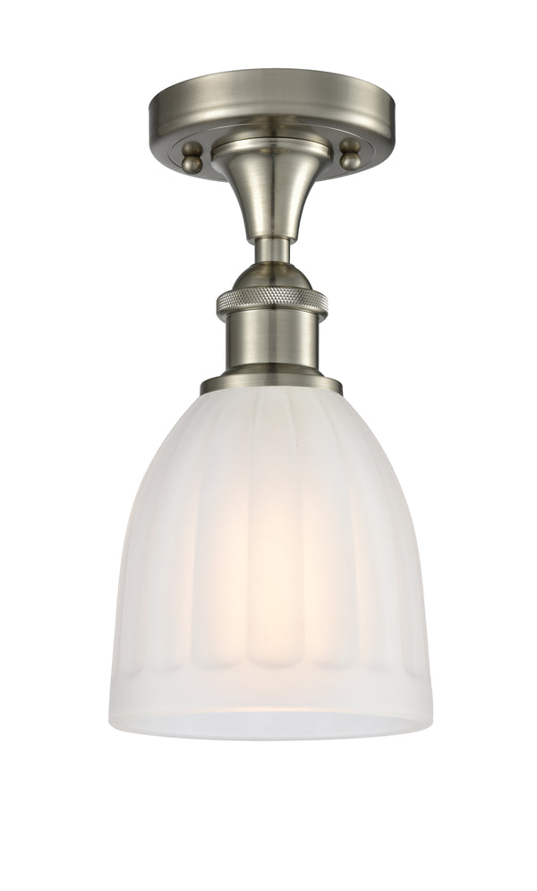 Innovations Lighting Brookfield 1 Light Semi-Flush Mount Part Of The Ballston Collection 516-1C-SN-G441-LED