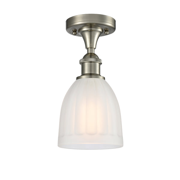 Innovations Lighting Brookfield 1 Light Semi-Flush Mount Part Of The Ballston Collection 516-1C-SN-G441