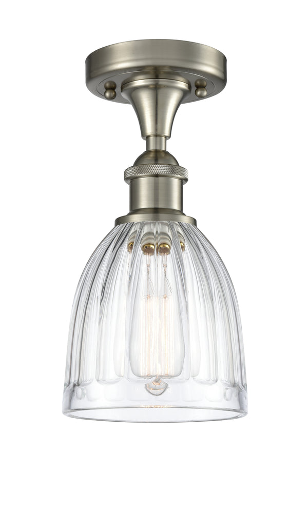 Innovations Lighting Brookfield 1 Light Semi-Flush Mount Part Of The Ballston Collection 516-1C-SN-G442-LED