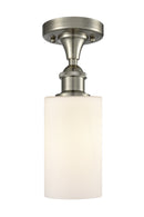 Innovations Lighting Clymer 1 Light Semi-Flush Mount Part Of The Ballston Collection 516-1C-SN-G801-LED