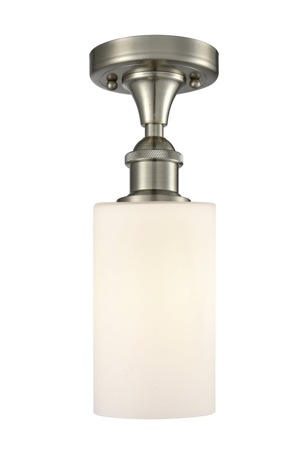 Innovations Lighting Clymer 1 Light Semi-Flush Mount Part Of The Ballston Collection 516-1C-SN-G801-LED