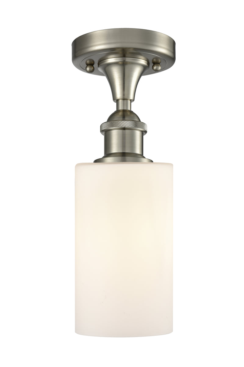 Innovations Lighting Clymer 1 Light Semi-Flush Mount Part Of The Ballston Collection 516-1C-SN-G801-LED