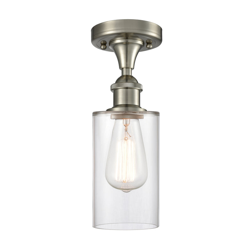 Innovations Lighting Clymer 1 Light Semi-Flush Mount Part Of The Ballston Collection 516-1C-SN-G802