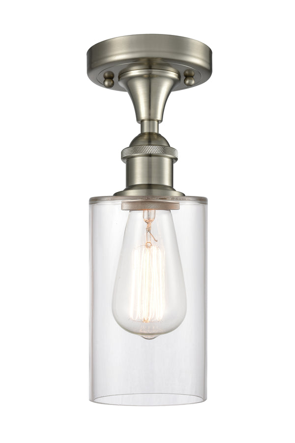 Innovations Lighting Clymer 1 Light Semi-Flush Mount Part Of The Ballston Collection 516-1C-SN-G802-LED