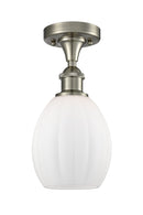 Innovations Lighting Eaton 1 Light Semi-Flush Mount Part Of The Ballston Collection 516-1C-SN-G81-LED